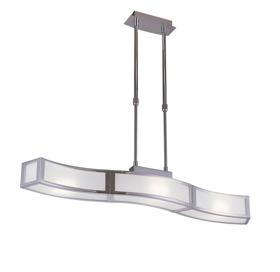 M8387/1  Duna GU10 Telescopic Pendant 3 Light